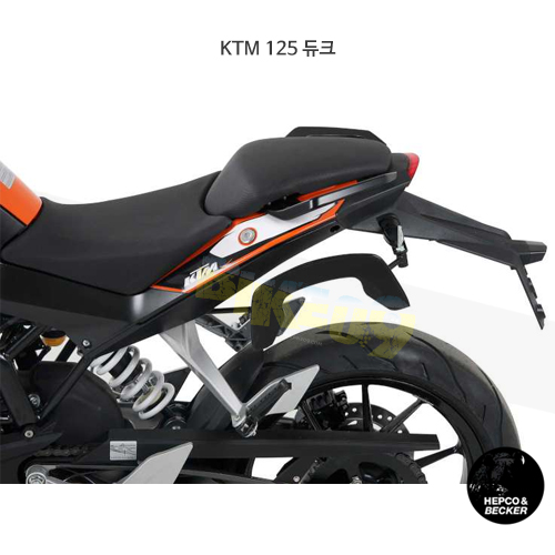 KTM 125 듀크 C-Bow 소프트 백 홀더- 햅코앤베커 오토바이 싸이드백 가방 거치대 6307504 00 01